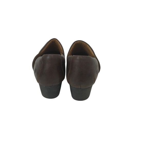 Born Distressed Leather Slip On Booties Womens Size 9.5 - Picture 4 of 6